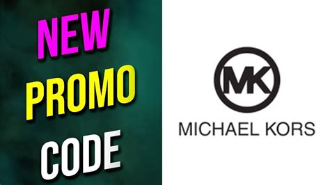 michael kors promo code november 2023|michael kors promotional code.